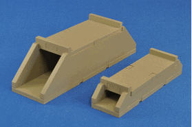 N Scale - Blair Line - 1807 - Structure, Concrete Box Culvert - Undecorated
