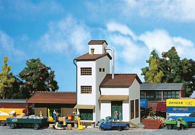 N Scale - Faller - 222192 - Structure, Building, Commercial, Industrial, Warehouse - Industrial Structures