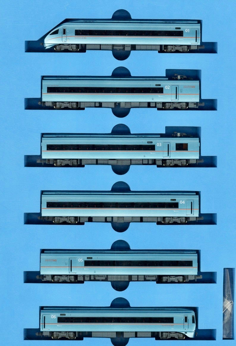 N Scale - Micro Ace - A7572 - Locomotive, Electric Type 60000 MSE Improved - Odakyu Electric Railway - 6 Car Set