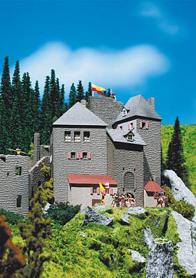 N Scale - Faller - 232243 - Structure, Building, Residential, Castle - Residential Structures