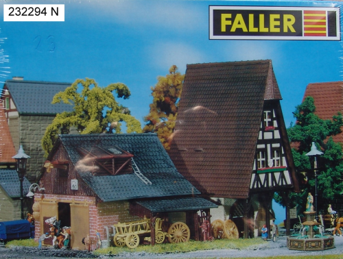 N Scale - Faller - 232294 - Structure, Building, Commercial, Blacksmith - Commercial Structures
