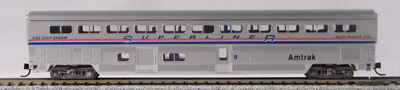 N Scale - Con-Cor - 0001-004622 - Passenger Car, Superliner, Baggage-Coach - Amtrak