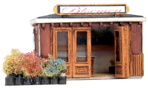 N Scale - Artitec - 14.126 - Structure,  Commercial, Flower Stand - Commercial Structures