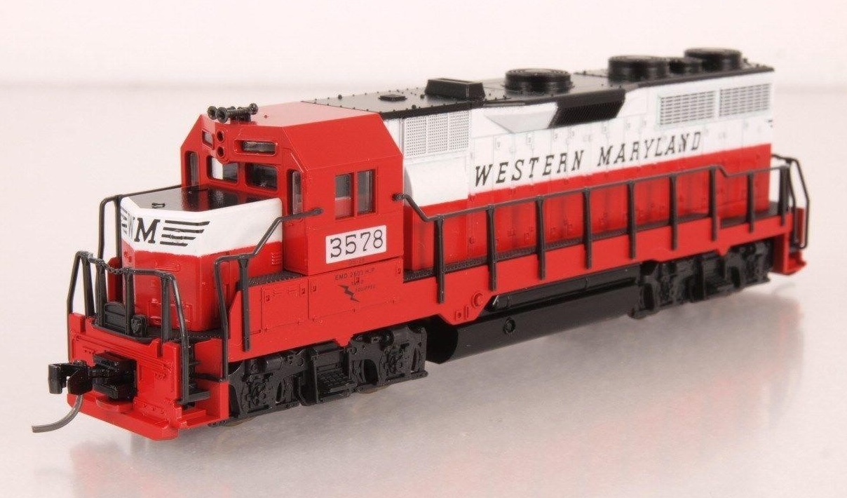 N Scale - Atlas - 4620 - Locomotive, Diesel, EMD GP35, Ph.1A - Western Maryland - 3578