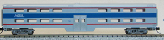 N Scale - Con-Cor - 0001-004406 - Passenger Car, Commuter, Budd Bi-Level, Coach - Chicago Metra