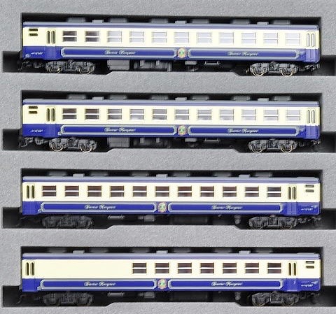 N Scale - Kato - 10-829 - Steam, Passenger, SP C57 - Japan Railways East - 4 Car Add-On Set