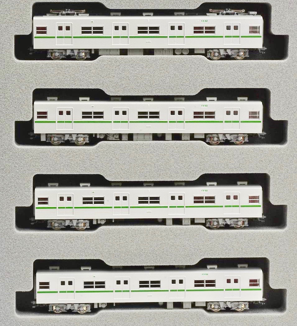 N Scale - Kato - 10-1144 - Passenger Train, Electric, Series 6000 - Tokyo Metro - 4 Car Add-On Set