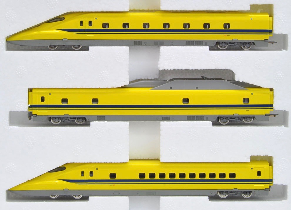 N Scale - Tomix - 92429 - Track Inspection Cars , Electric,Shinkansen,Type 923 - Japan Railways Central - 3-Pack