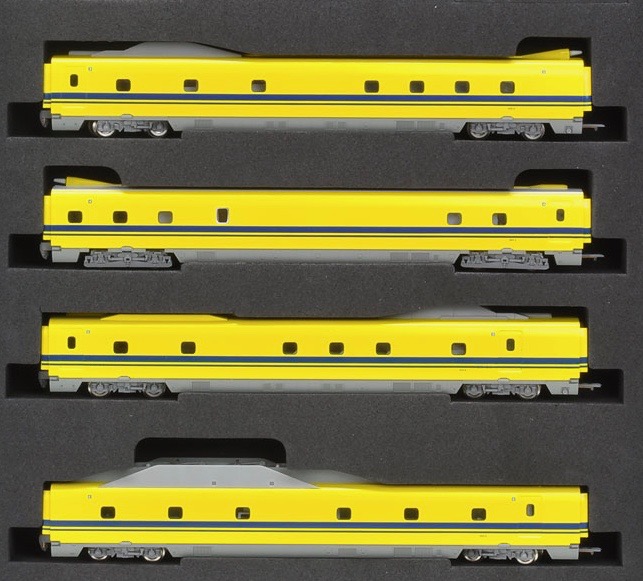 N Scale - Tomix - 92430 - Track Inspection Cars , Electric,Shinkansen,Type 923 - Japan Railways Central - 4 Car Add-On Set