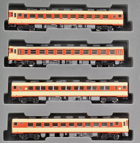 N Scale - Tomix - 92443 - Passenger Train, Diesel,  Series KIHA58 - Japanese National Railways - 4 Car Add-On Set