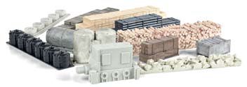 N Scale - Micro-Trains - 499 43 997 - Load,Lumber, Stone, Scrap, Pipe - Undecorated - 12-Pack
