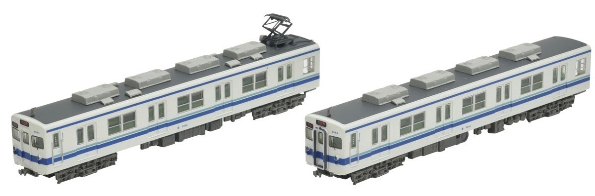 N Scale - Tomytec - 314493 - Passenger Train, Electric,Series 8000 - Tobu Railway - 2-Pack