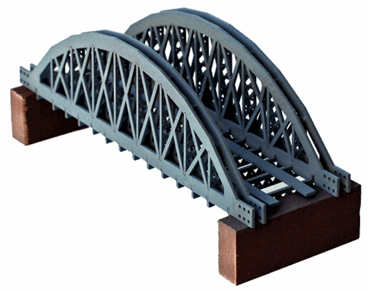 N Scale - NorthEastern Scale Models - 30032 - Structure, Bridge, Arched, Single Track - Bridges and Piers