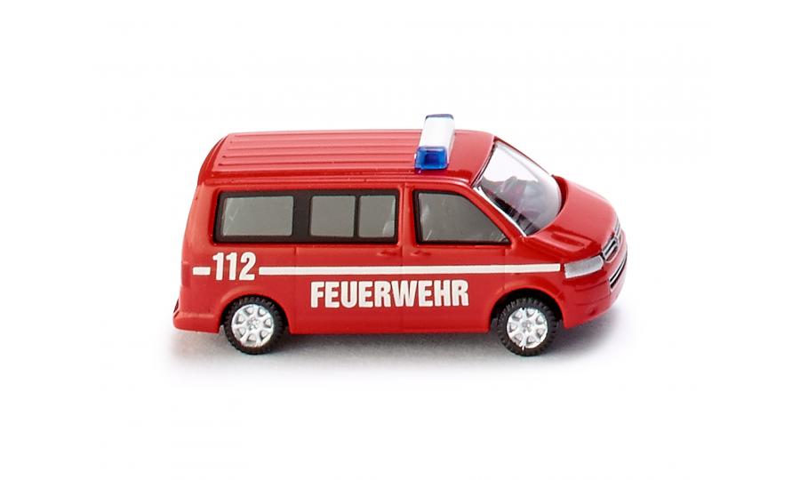 N Scale - Wiking - 093402 - Vehicle, Volkswagen T5 GP - Fire and Rescue - Feuerwehr