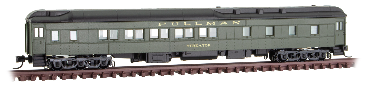 N Scale Micro Trains 141 00 420 Passenger Car Heavyweight Pullman Sleeper 10 1 2 Union 