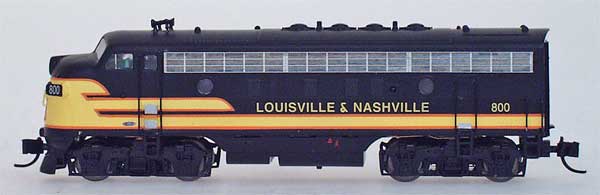 N Scale - InterMountain - 69220-01 - Locomotive, Diesel, EMD F7 - Louisville & Nashville - 800