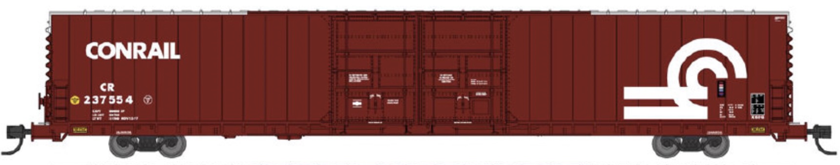 N Scale - Bluford Shops - 86630 - Boxcar, 85 Or 86 Foot, Auto Parts ...