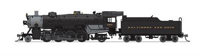 N Scale - Broadway Limited - 3985 - Locomotive, Steam, 2-8-2 Light Mikado - Baltimore & Ohio - 4516