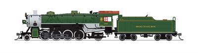 N Scale - Broadway Limited - 3992 - Locomotive, Steam, 2-8-2 Light Mikado - Southern - 4501