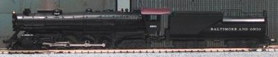 N Scale - Con-Cor - 0001-003808 - Locomotive, Steam, 4-8-4 GS-4 - Baltimore & Ohio - 3581