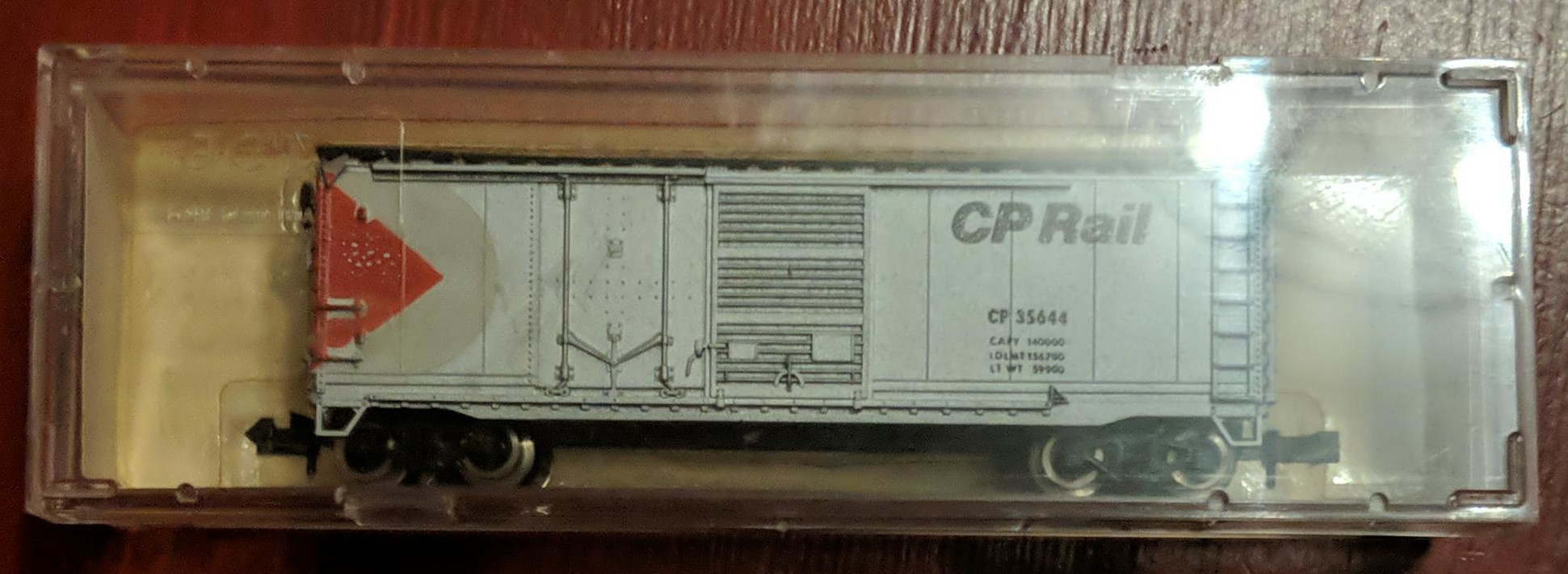 N Scale - JC Timmer - 3226 - Boxcar, 40 Foot, Steel Combo Door - Canadian Pacific - 35644