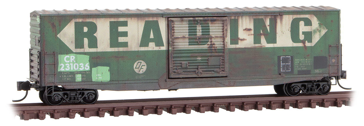 N Scale - Micro-Trains - 180 51 290 - Boxcar, 50 Foot, PS-1 - Conrail - 231036