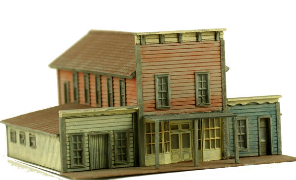N Scale - Model Tech Studios - JN1043 - Structure, Commercial, Store - Undecorated