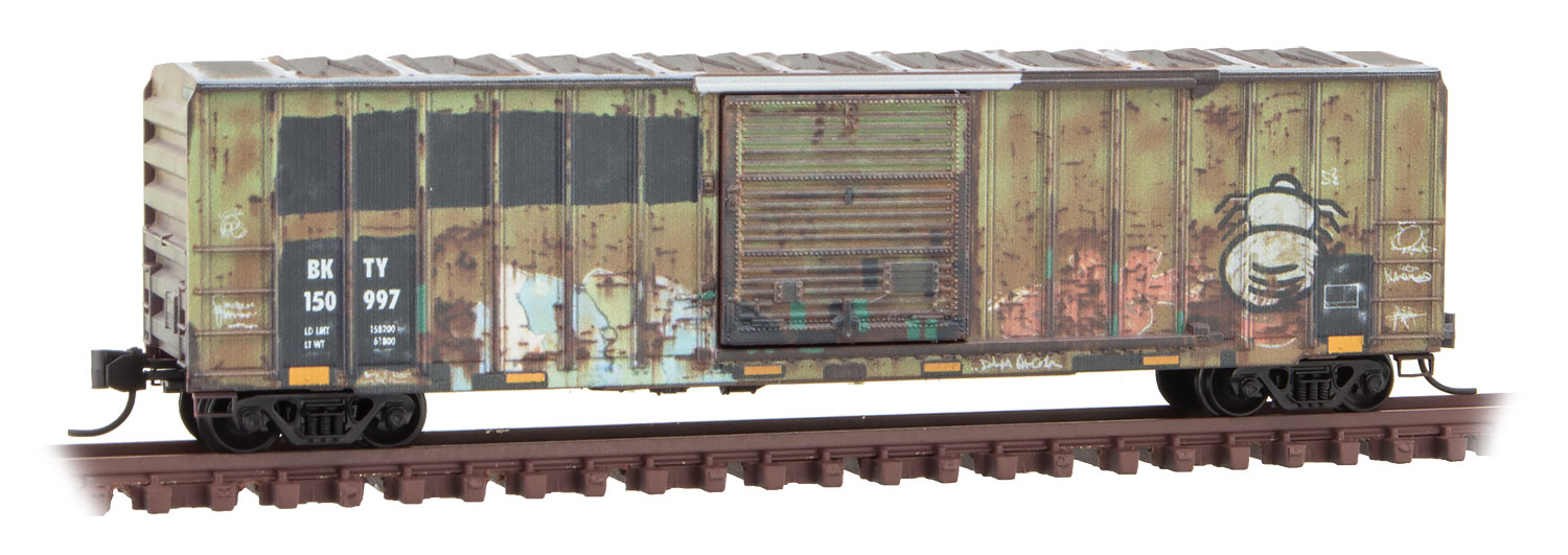 N Scale - Micro-Trains - 025 51 216 - Boxcar, 50 Foot, FMC, 5077 - Union Pacific - 150997