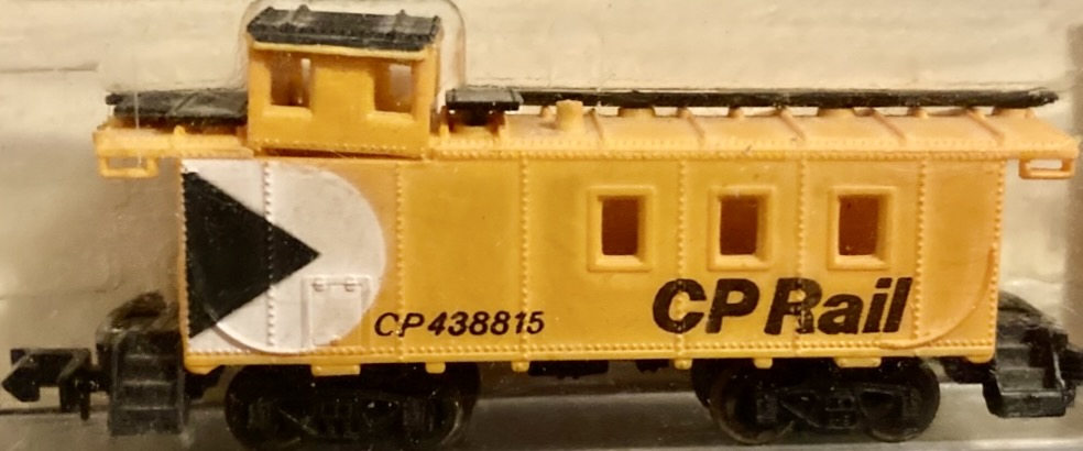 N Scale - JC Timmer - 4031 - Caboose, Cupola, Offset, 6-Window - Canadian Pacific - 438815