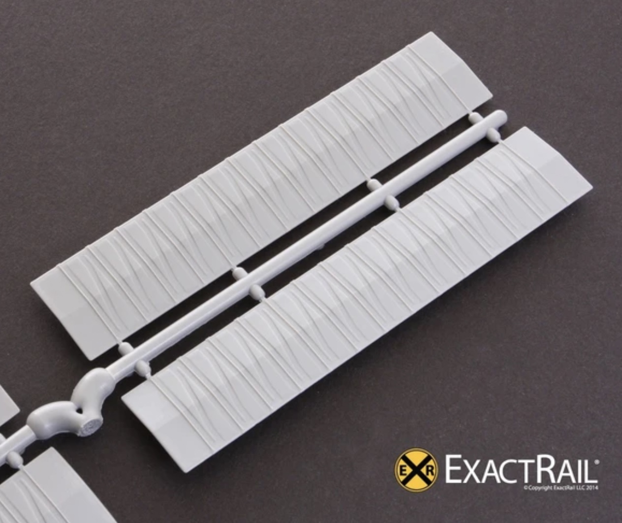 N Scale - ExactRail - EN-90302 - Details, Roof, X-Panel - Undecorated