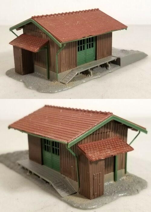 N Scale - Pola - 208 - Freight Shed - Railroad Structures - Small Freight Shed