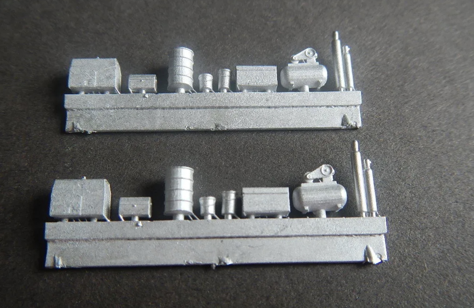 N Scale - Showcase Miniatures - 45 - Accessories, Gas Station, Repair Shop, Tools - Undecorated - Standard Service Truck/Machine Shop Tools