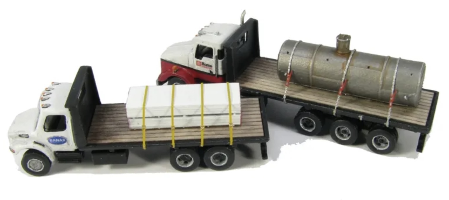 N Scale - Showcase Miniatures - 540 - Accessories, Load, Tie-Downs - Undecorated - Freight Tie-Downs