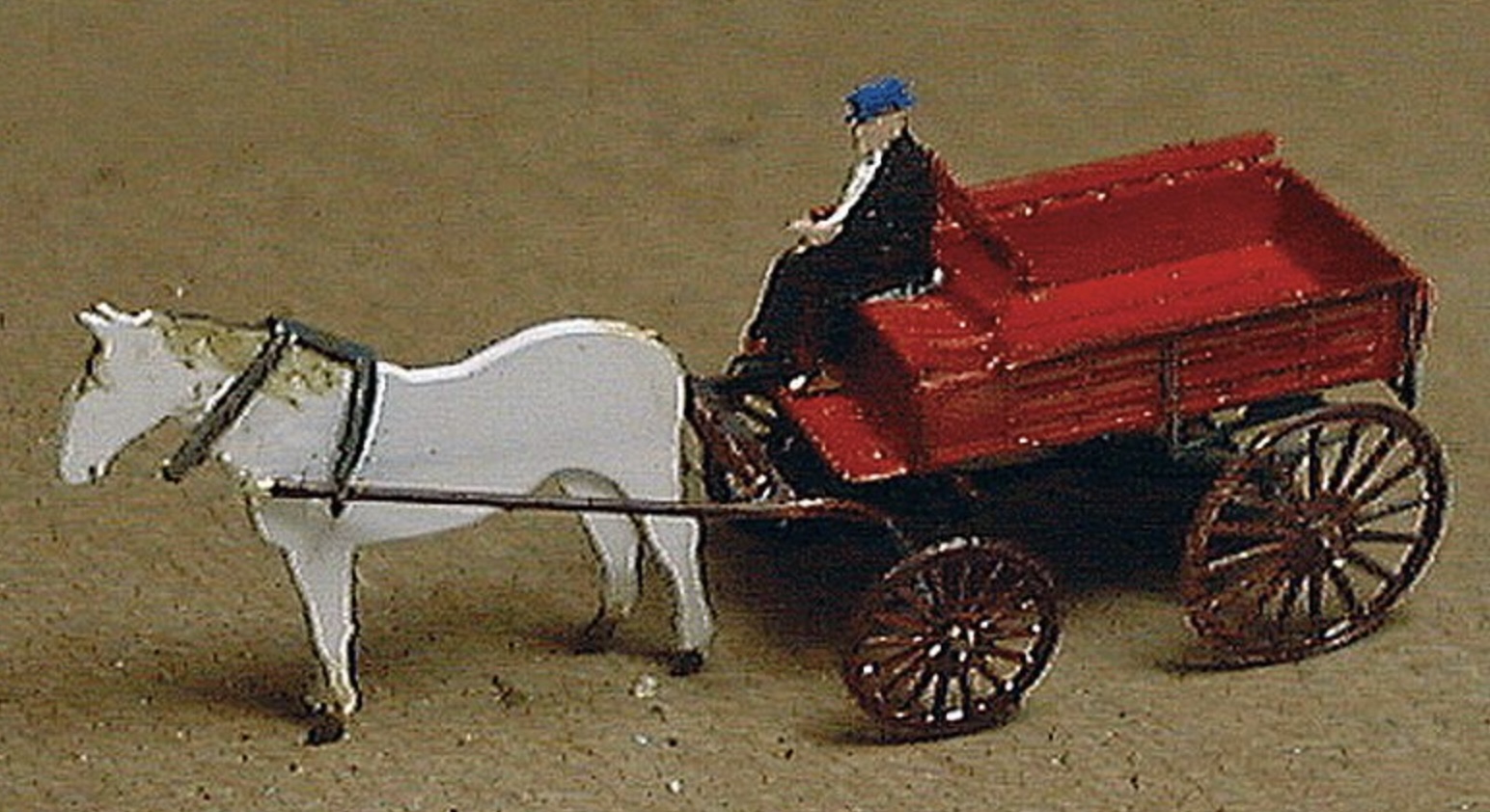 N Scale - Micron Art - N2073 - Vehicle, Horse-Drawn, Wagon - Undecorated