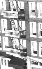 N Scale - Gold Medal Models - 160-5 - Building Detail, Fire Escape - Scenery