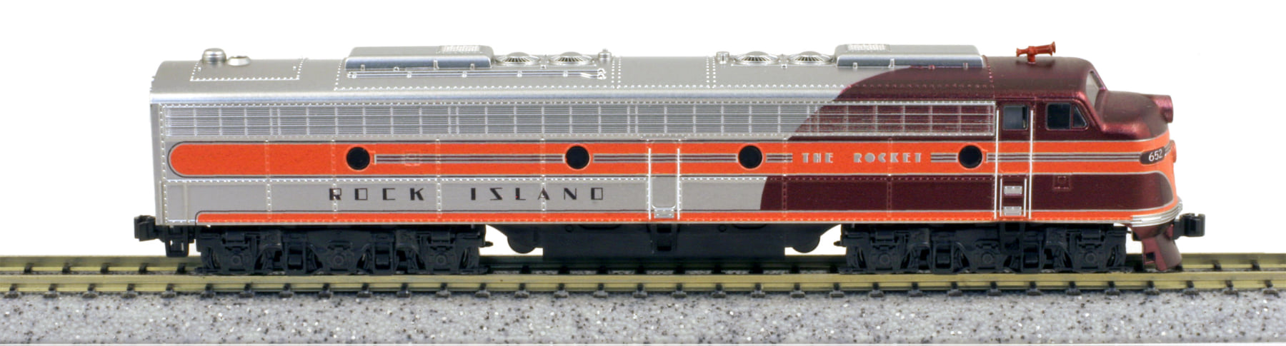 N Scale - Kato USA - 176-5365-KB1-LS - Locomotive, Diesel, EMD E8 