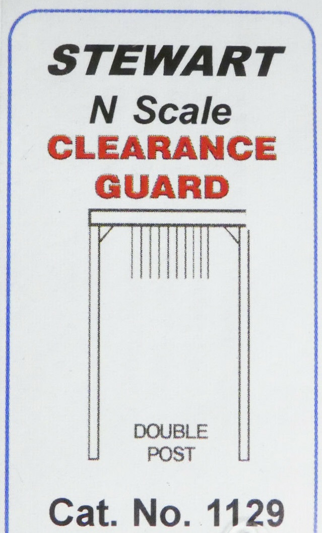 N Scale - Stewart Products - 1129 - Accessories, Railroad, Clearance Guard - Undecorated
