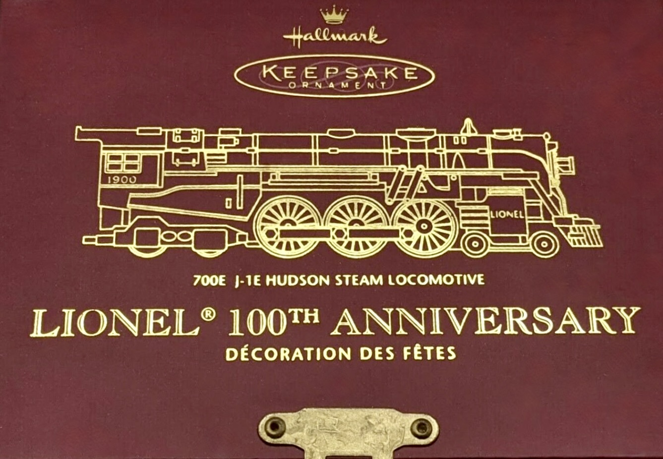 N Scale - Hallmark Cards - QXI5261 - Locomotive, Steam, Hudson 700J-1E - Painted/Lettered - 1900
