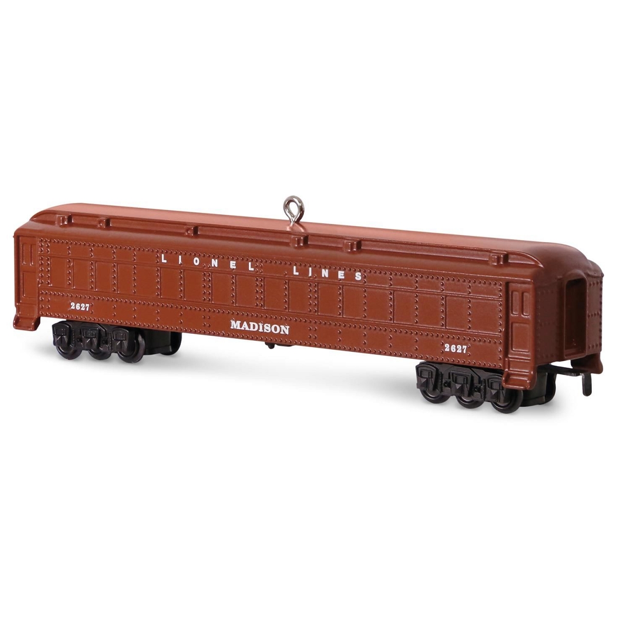 N Scale - Hallmark Cards - QXI3201 - Passenger Car, Observation - Painted/Lettered - 2627 - Madison