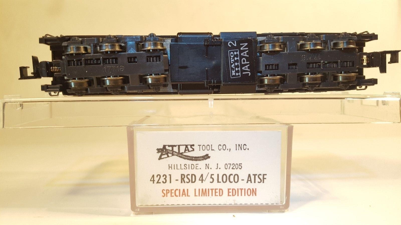 N Scale - Atlas - 4231 - Locomotive, Diesel, Alco RSD-4 - Santa Fe - 2157