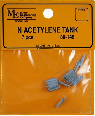 N Scale - Micro Engineering - 80-148 - Accessories, Commercial, Industrial, Tanks - Undecorated
