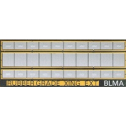 N Scale - Atlas - 78 - Modern Grade Crossing: Rubber - Undecorated