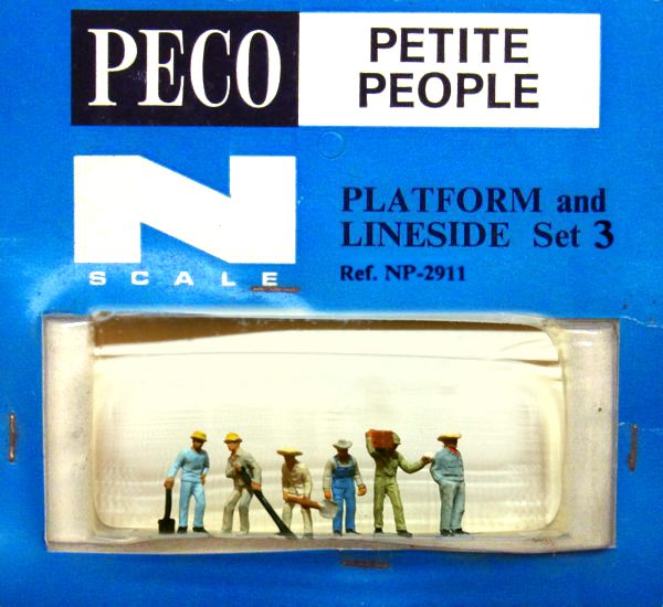 N Scale - Peco - NP-2911 - Figures, People, Workers - People