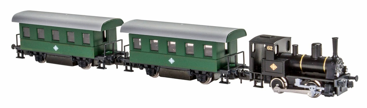 N Scale - Kato Lemke - K10-500-3 - Locomotive, Steam, 0-4-0, Bavarian D VI - ÖBB (Austrian Federal Railways) - 3-Pack