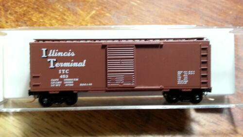 N Scale - Micro-Trains - 20600 - Boxcar, 40 Foot, PS-1 - Illinois Terminal - 453
