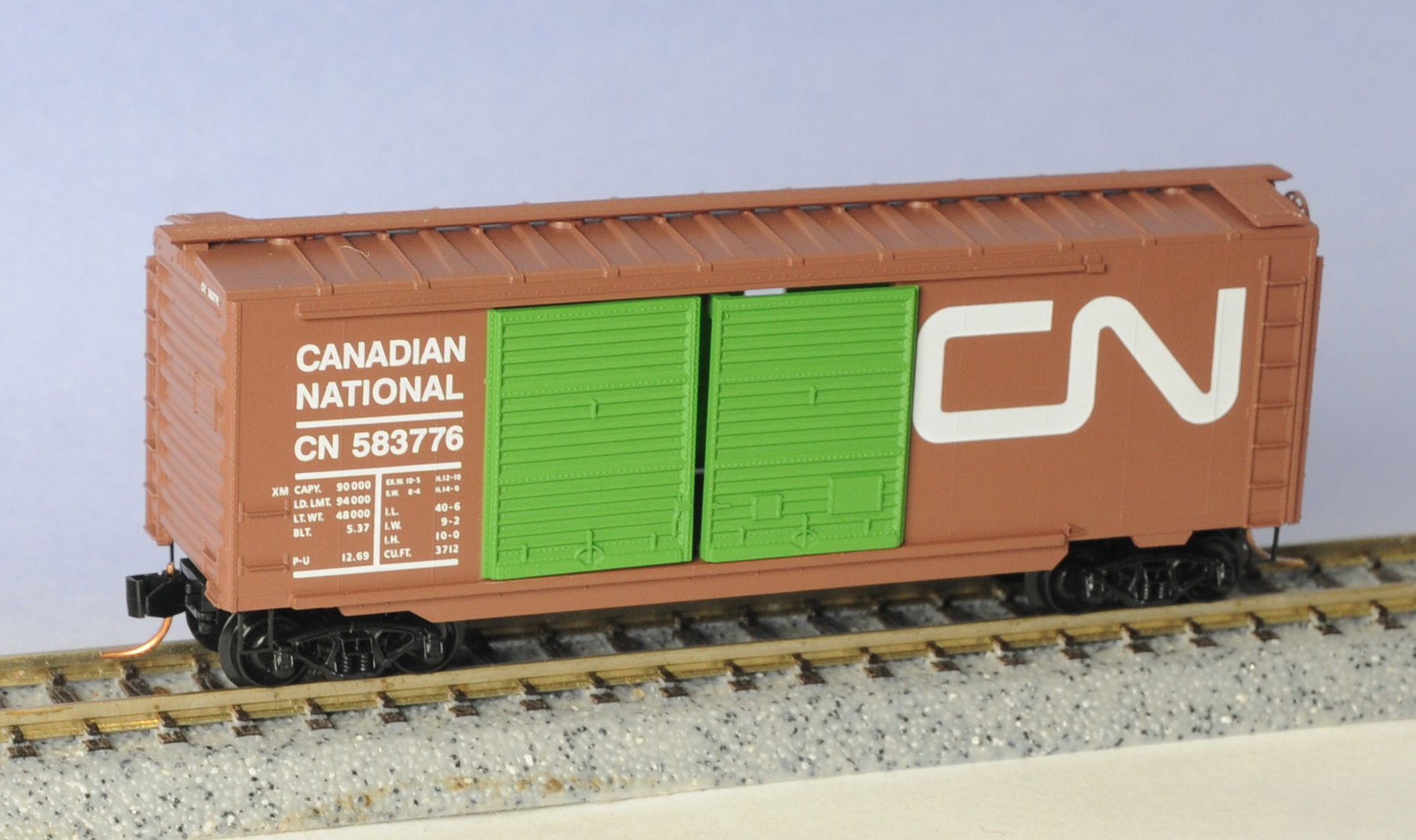 Lego Train Boxcar Canadian National PLEASE READ ITEM DESCRIPTION 
