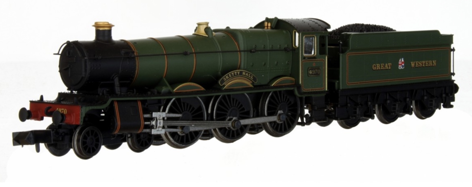 N Scale - Dapol - 2S-010-007 - Locomotive, Steam, 4-6-0 , 4900 Class Hall - Great Western - 4970