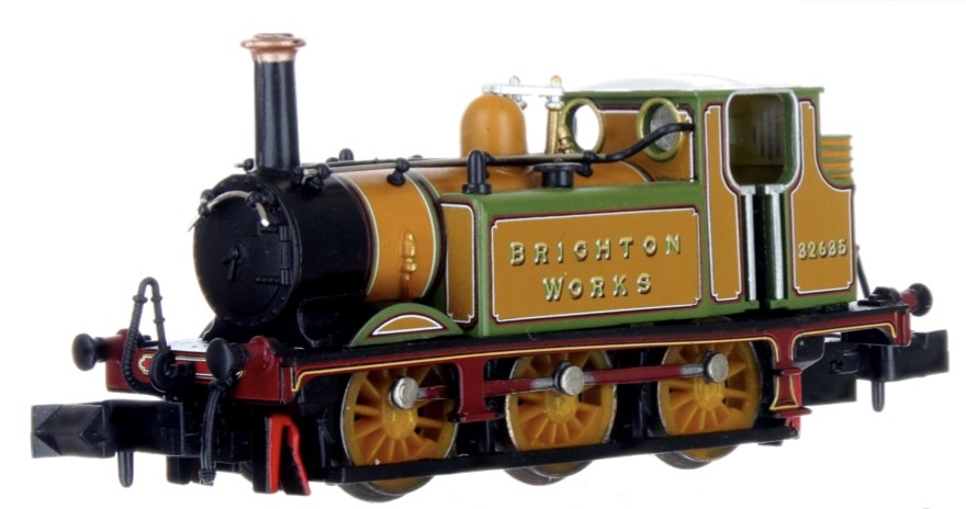 N Scale - Dapol - 2S-012-015 - Locomotive, Steam, A1X Terrier - London, Brighton and South Coast Railway - 32635