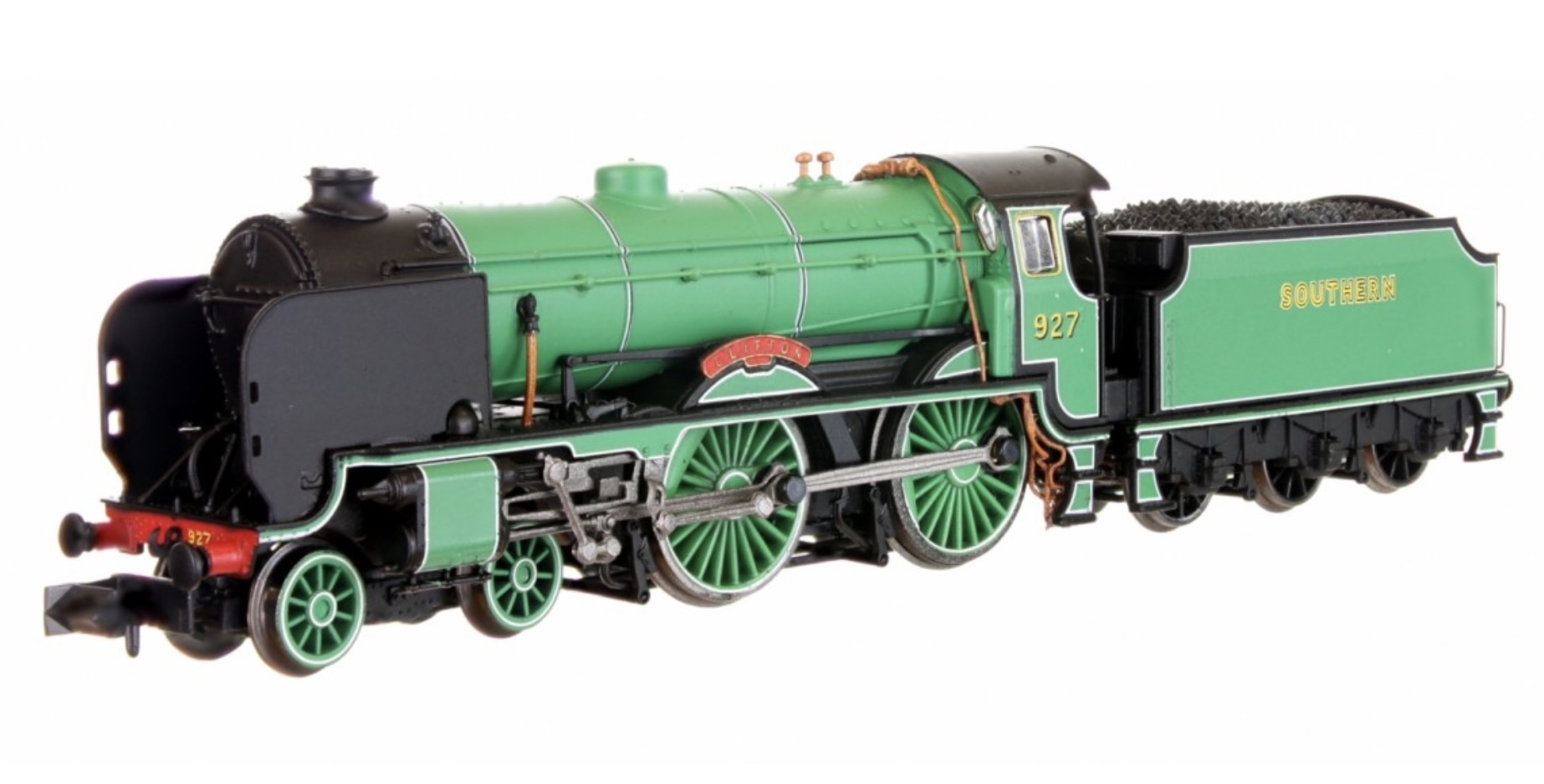 N Scale - Dapol - 2S-002-008 - Locomotive, Steam, 4-4-0 , Schools Class - Southern (UK) - 927