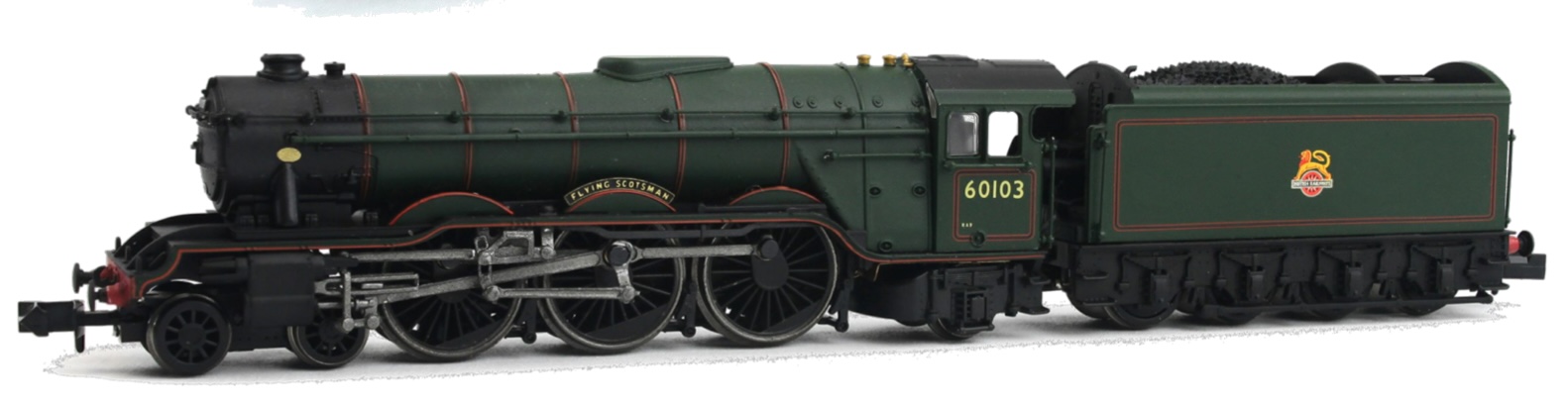 N Scale - Dapol - 2S-011-008 - Locomotive, Steam, 4-6-2 , A3 Pacific - British Rail - 60103